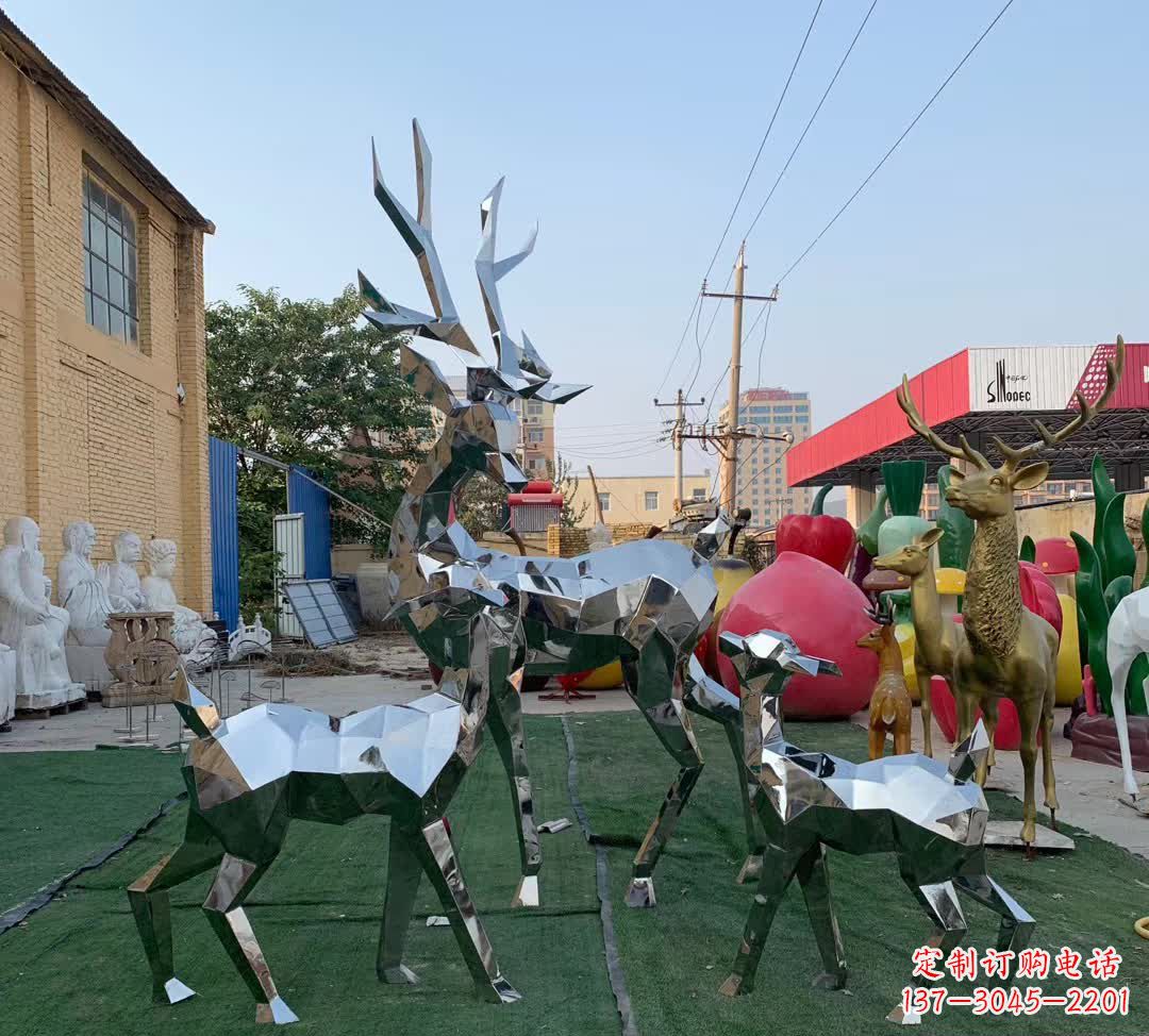 宁德梅花鹿雕塑一种独特的城市装饰