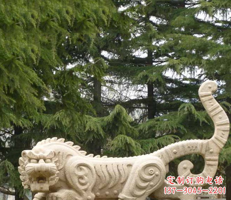宁德抽象老虎石雕