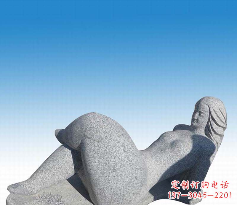 宁德活力四射的女孩雕塑