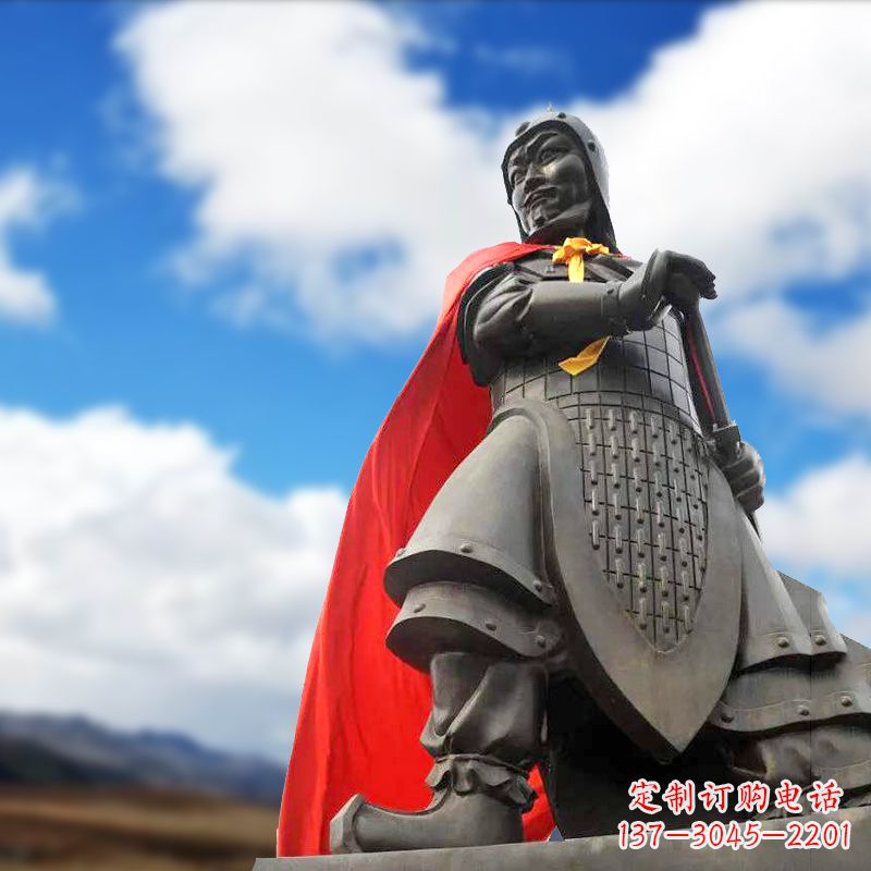 宁德项羽雕塑——历史名人古代帝王的象征
