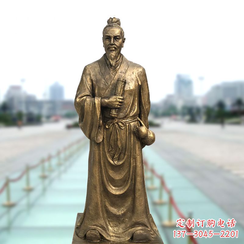 宁德铜雕艺术张仲景的精神实践