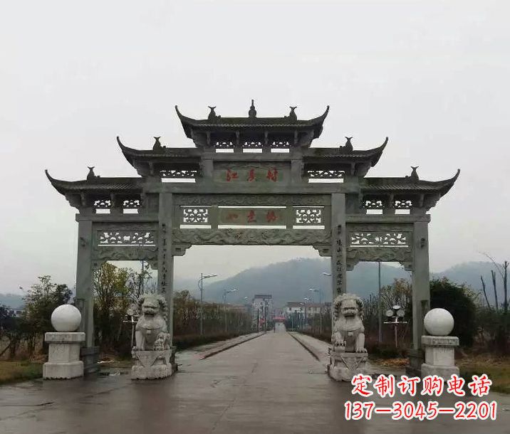 宁德牌坊石雕传承民间文化