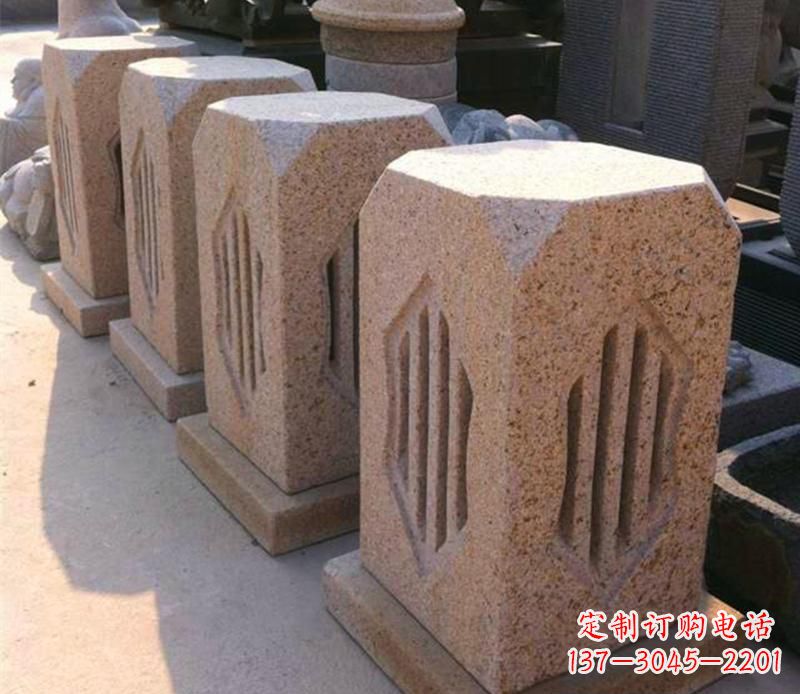 宁德精美的大理石灯雕塑