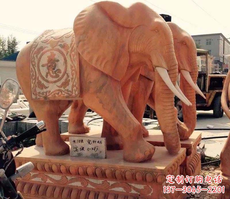 宁德大象雕塑 传承古典文化的艺术精品