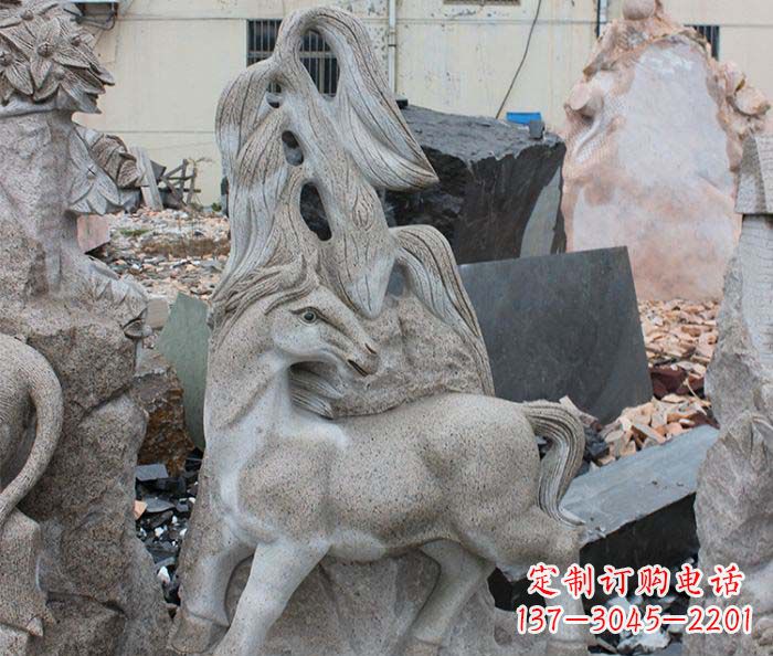 宁德大理石动物雕塑丰富多彩的艺术品