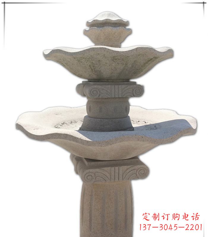 宁德大理石多层喷泉石雕精美绝伦的艺术形式