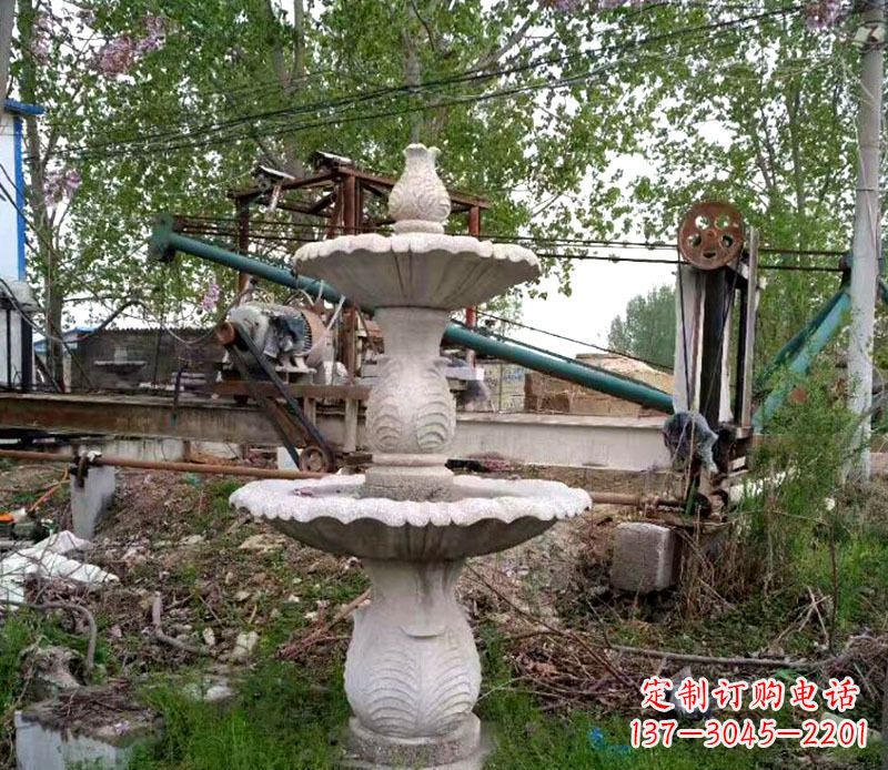 宁德大理石多层喷泉石雕雕塑艺术的精美之作