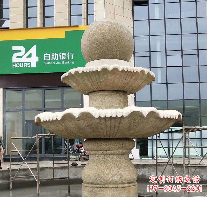 宁德大理石风水球喷泉雕塑——振奋人心的艺术杰作