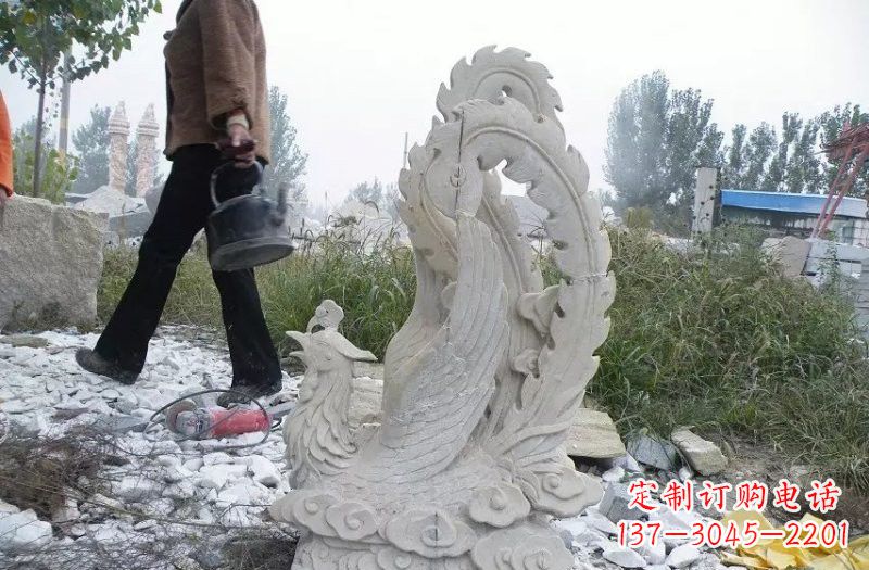 宁德凤凰雕塑传承瑰丽的古老文化
