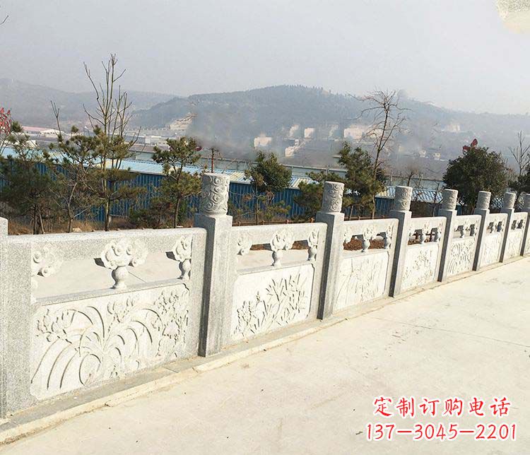宁德大理石护城河栏板石雕