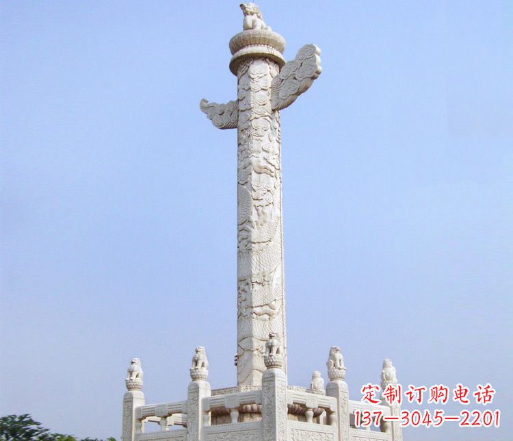 宁德大理石华表雕塑