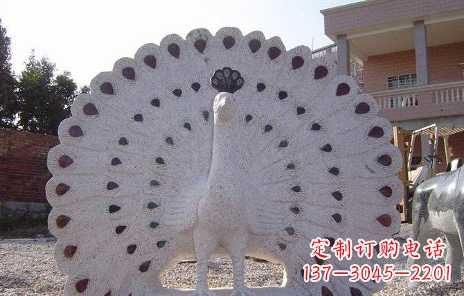 宁德精美绝伦的孔雀石雕塑