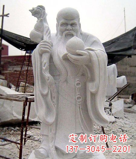 宁德大理石寿星雕塑