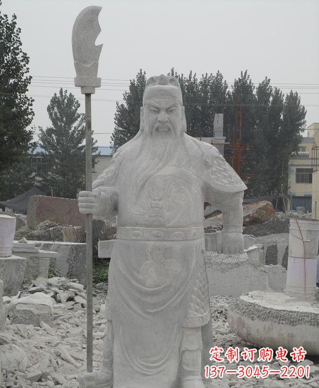 宁德大理石关公雕塑
