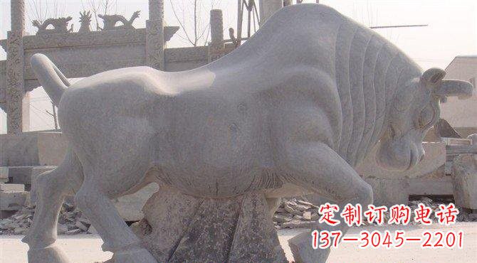 宁德大理石牛雕塑——让你家里充满独特艺术气息
