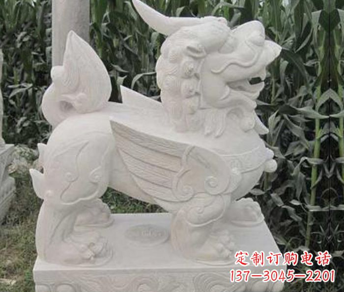 宁德古典貔貅石雕,精美手工雕刻艺术
