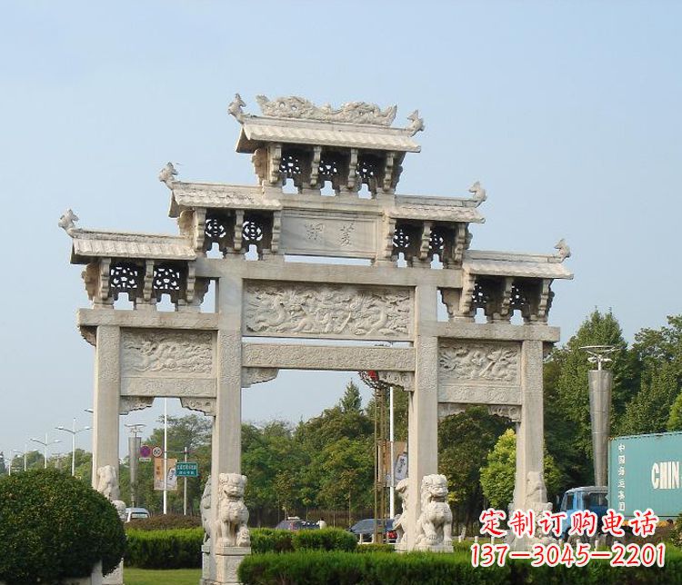 宁德大理石牌坊雕塑——精致纯粹、卓越优雅