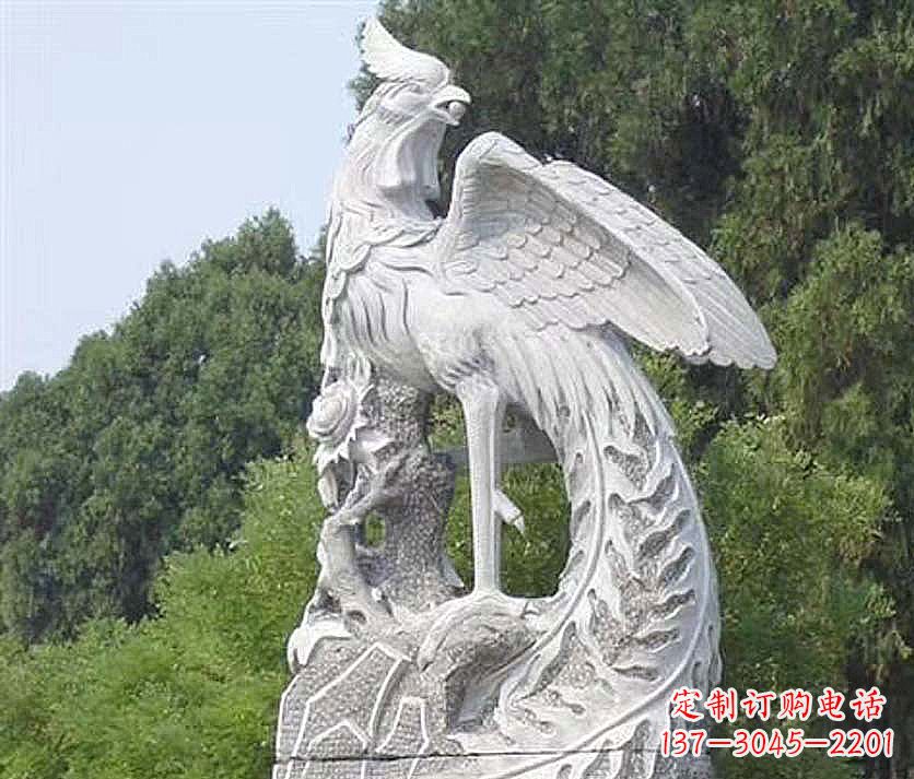 宁德大理石凤凰雕塑