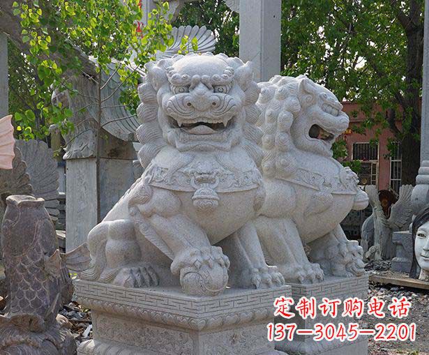 宁德中领雕塑狮子雕塑定制