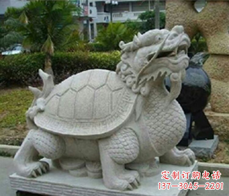 宁德大理石铜钱龙雕塑