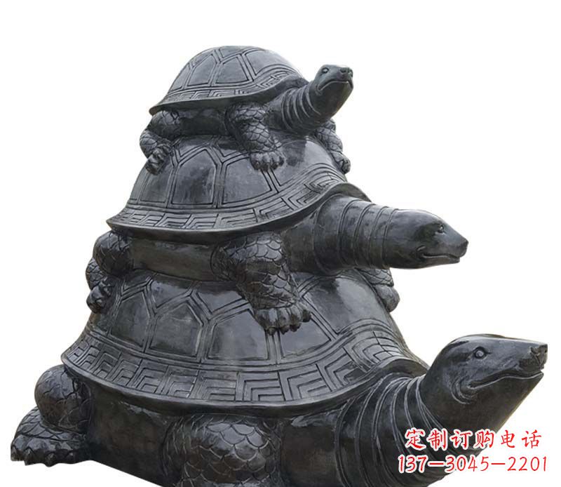 宁德高品质大理石乌龟母子石雕