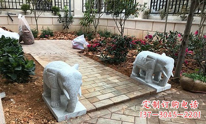 宁德大理石小象石雕,让你的大好家园更加美丽