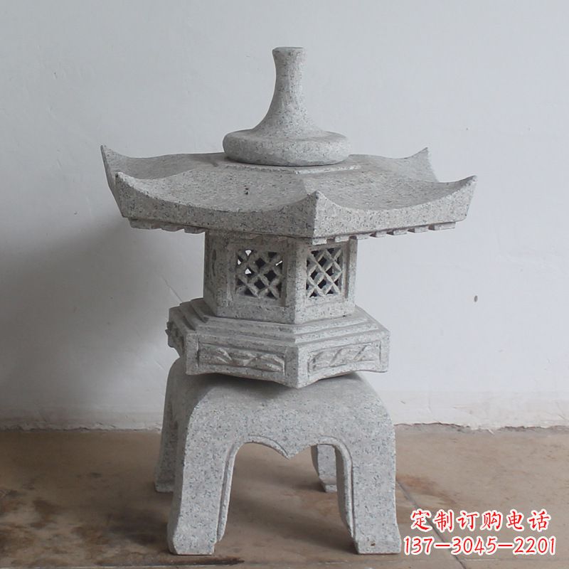宁德传统中式雕塑大理石石灯