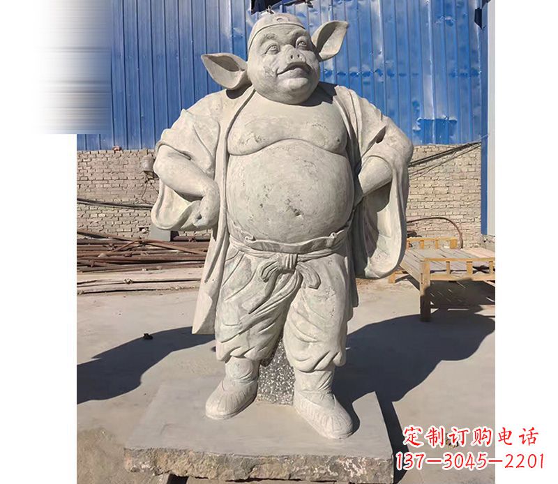 宁德大理石猪八戒雕塑
