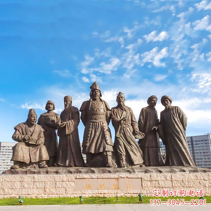 宁德成吉思汗雕塑,赞颂大蒙古国建国者