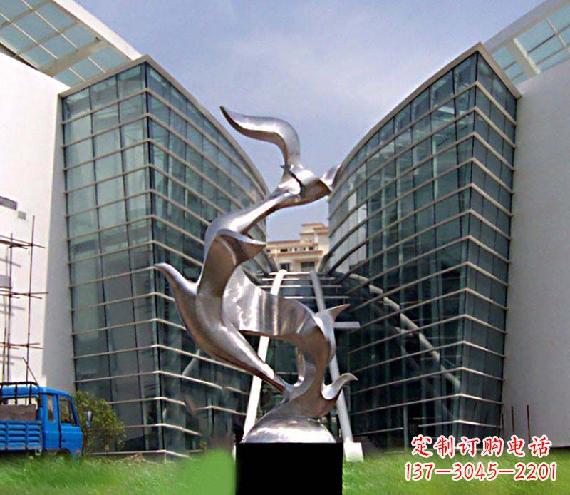 宁德大雁不锈钢雕塑