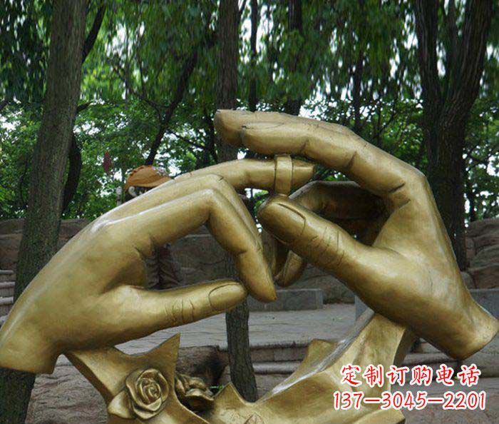 宁德精美戒指铜雕塑