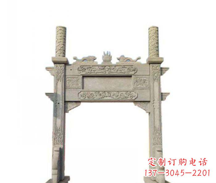 宁德产品名称中领雕塑-牌坊石雕