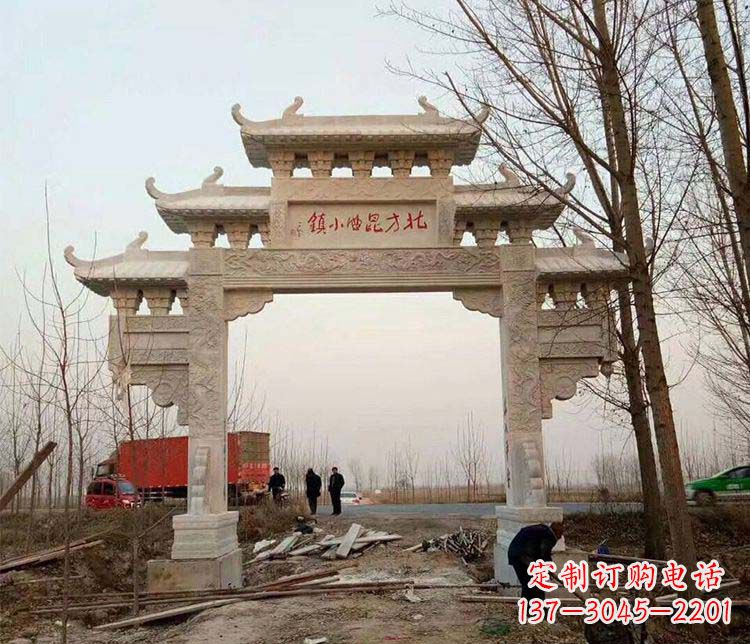 宁德大理石牌坊石雕