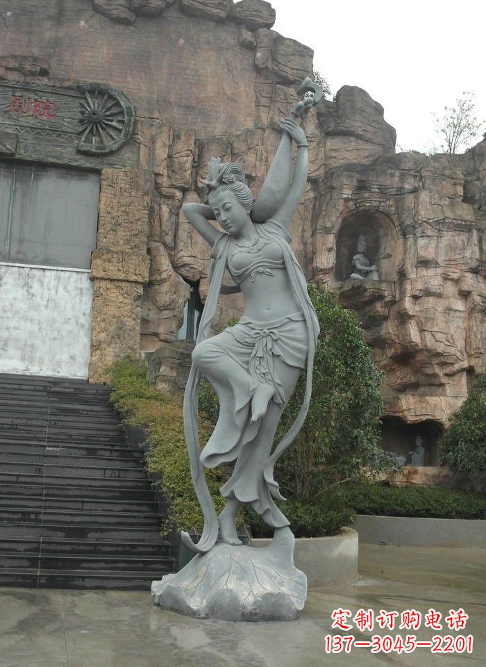 宁德琵琶飞天人物石雕
