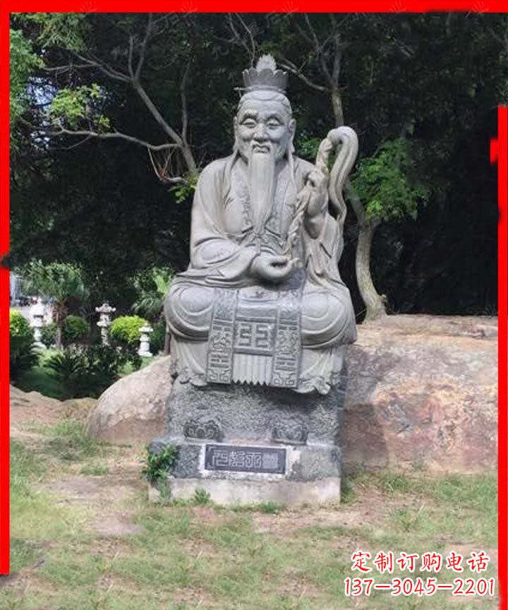 宁德元始天尊神像石雕