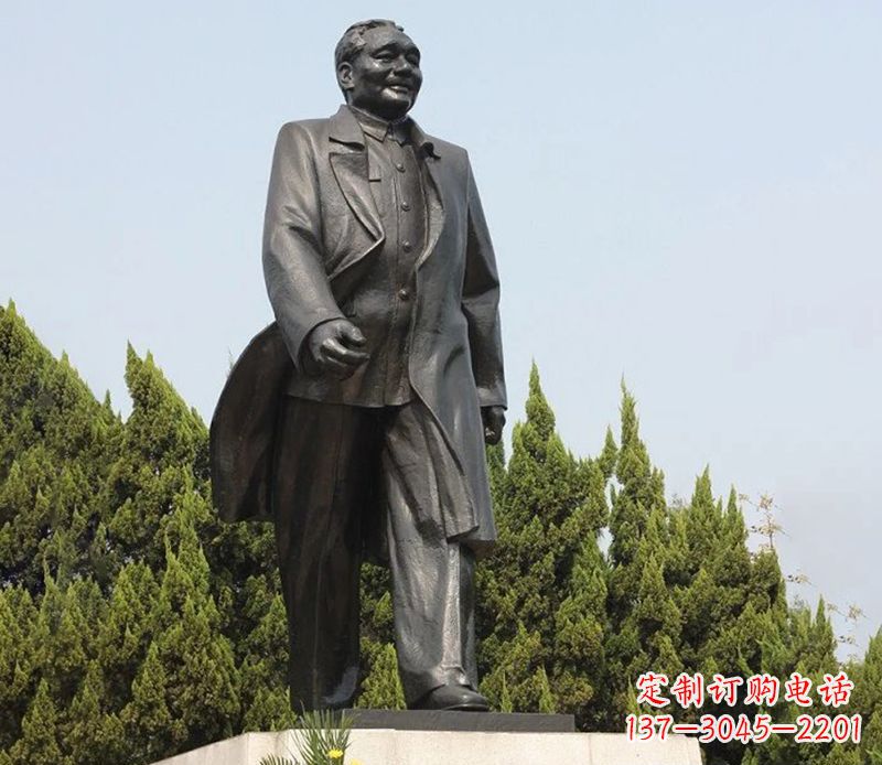 宁德邓小平公园伟人铜雕