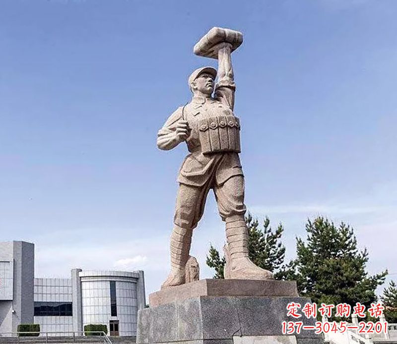 宁德董存瑞石雕
