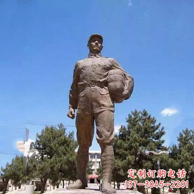 宁德董存瑞石雕像 - 传承英雄精神的纪念雕塑