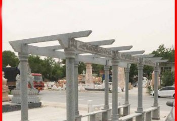 宁德大理石公园石雕长廊高端定制雕塑