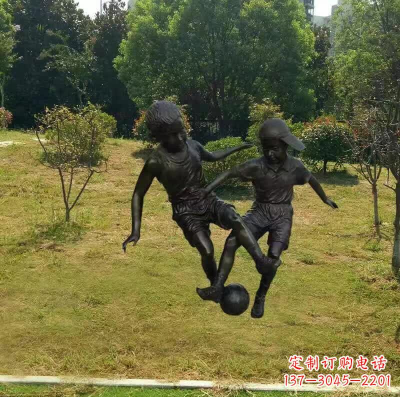 宁德中领雕塑出品,精致足球雕塑,带您重温童年欢乐