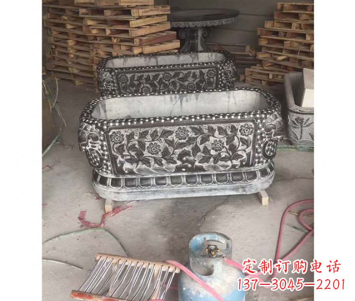 宁德仿古石水缸雕塑