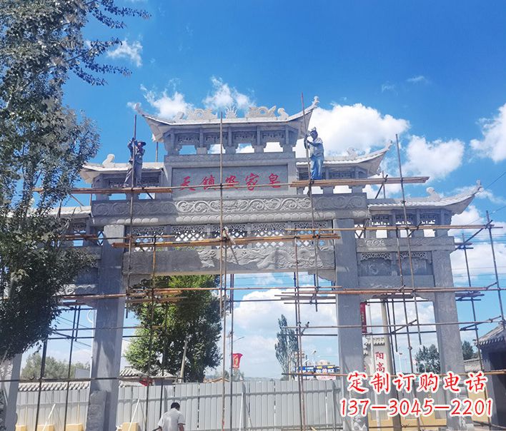 宁德牌坊雕塑品质精湛、精致耐看