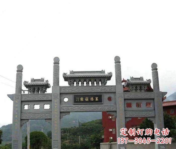 宁德牌坊雕塑·精美雕刻·传承古老文化