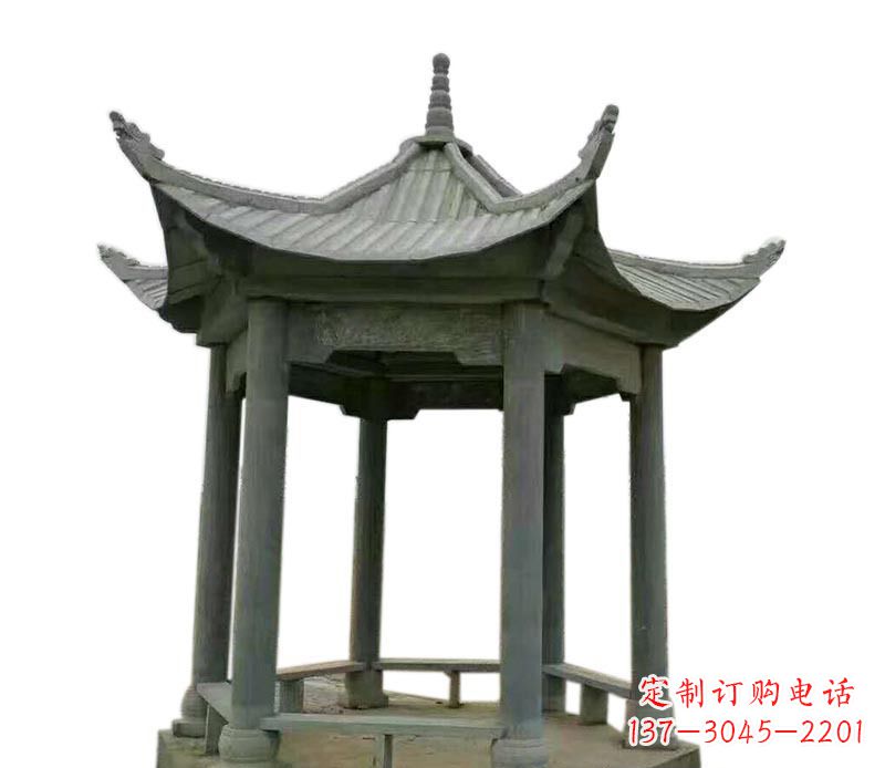 宁德仿古石雕凉亭