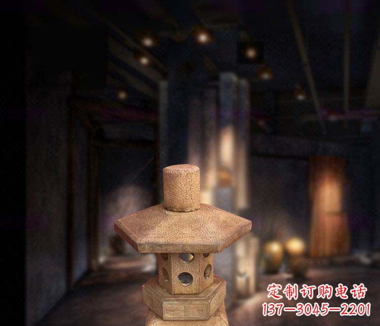 宁德仿古石灯公园石雕