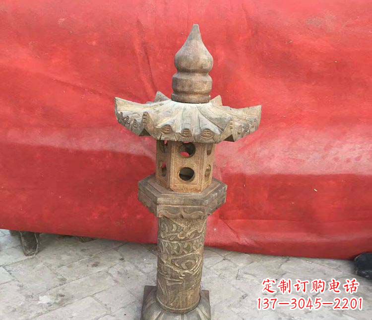 宁德传统风格石灯雕塑