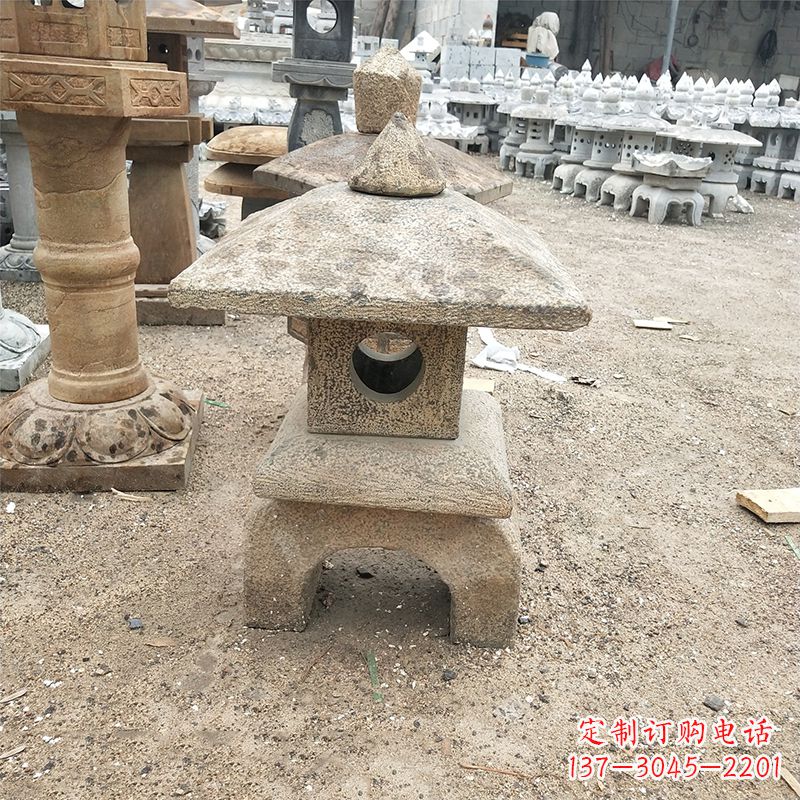 宁德仿古石雕灯笼