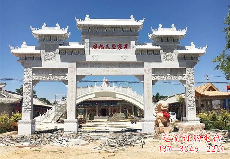 宁德仿古石雕牌坊