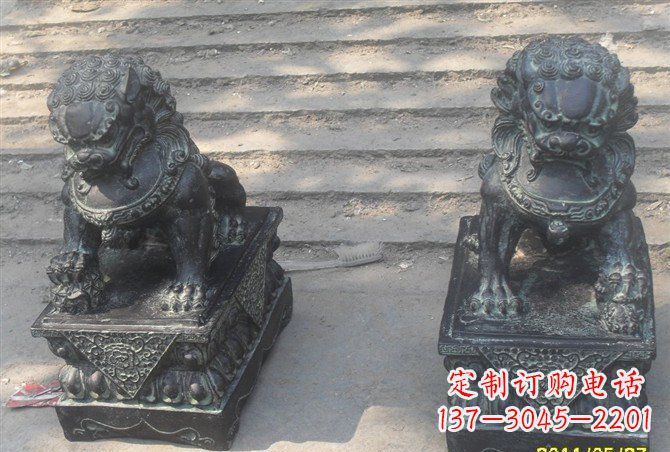 宁德仿古铸铜狮子雕塑