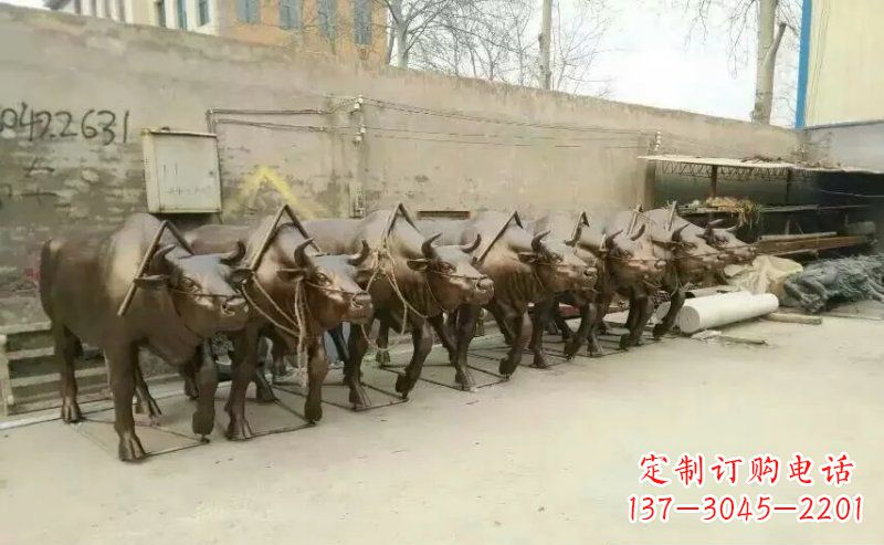 宁德仿铜玻璃钢动物雕塑